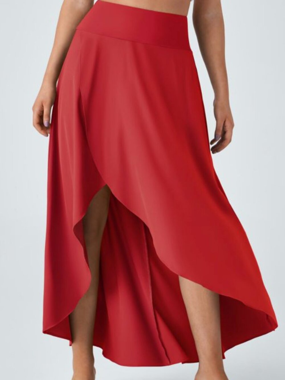 Halara Breezeful High Low Ruffle 2-in-one Quick Dry Skirt